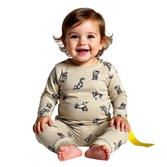Modern Moments by Gerber Other - Modern Moments by Gerber Toddler Pajamas 2-Pack Horse Dog 3T NWT